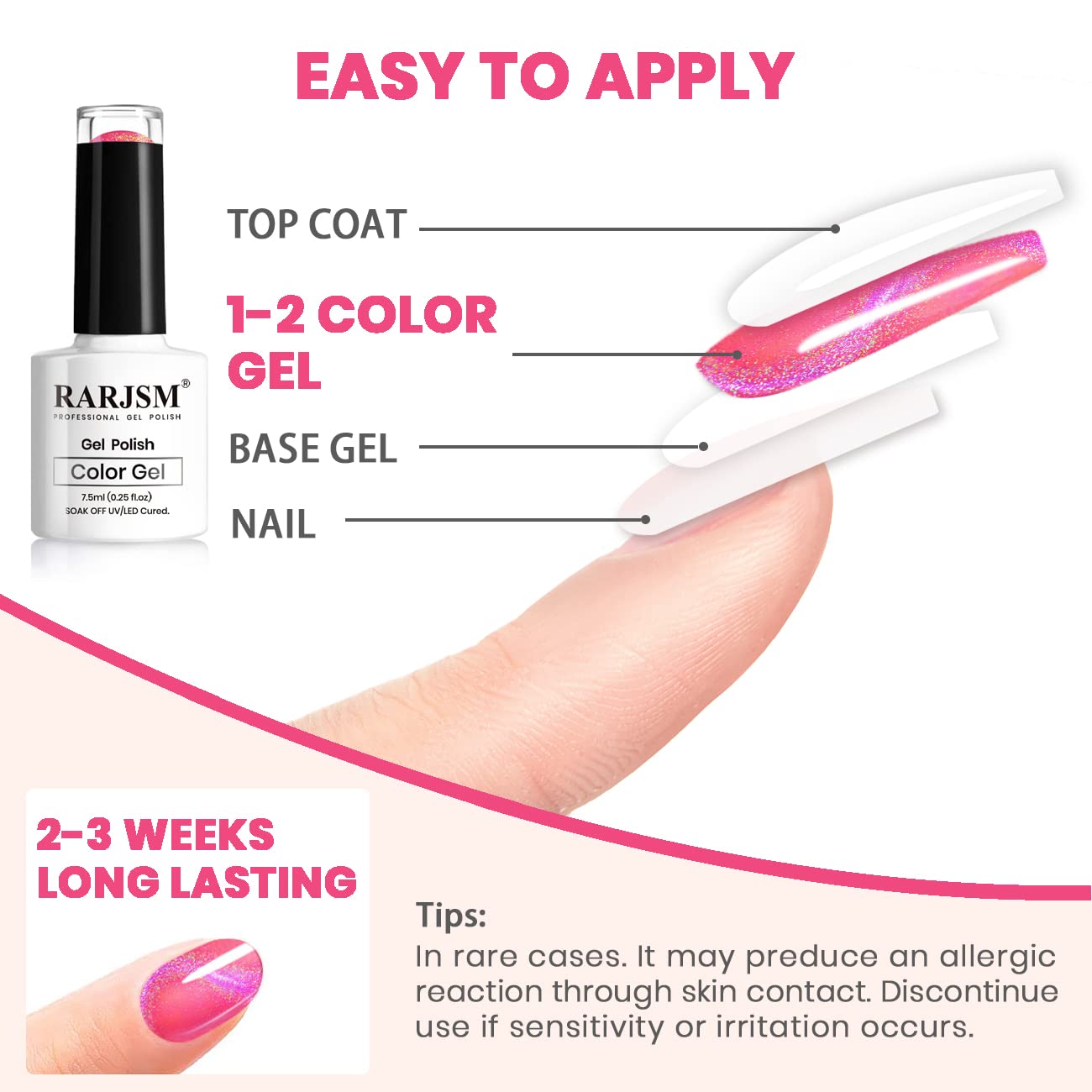 RARJSM DIY manicure collection enables chic looks with ease.