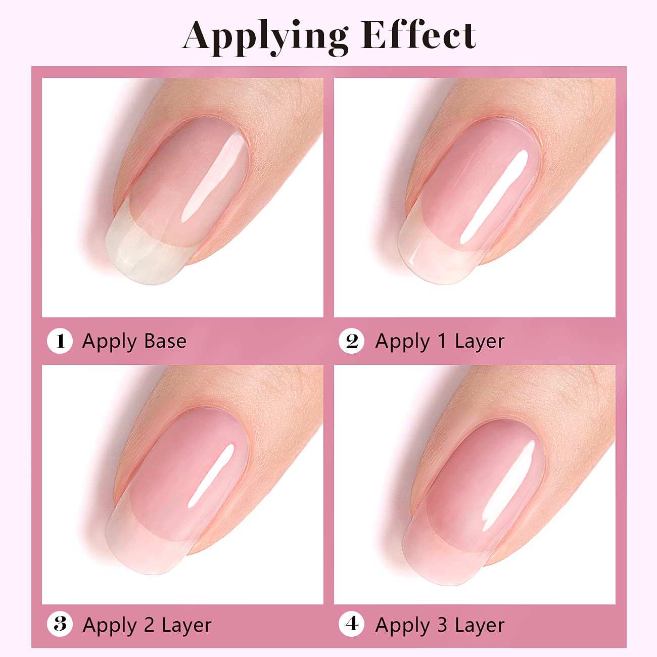 RARJSM close-up of glossy nails featuring a smooth finish.