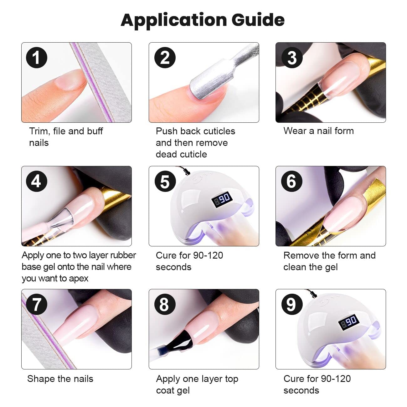 RARJSM easy removal via soak-off formula for gentle maintenance.