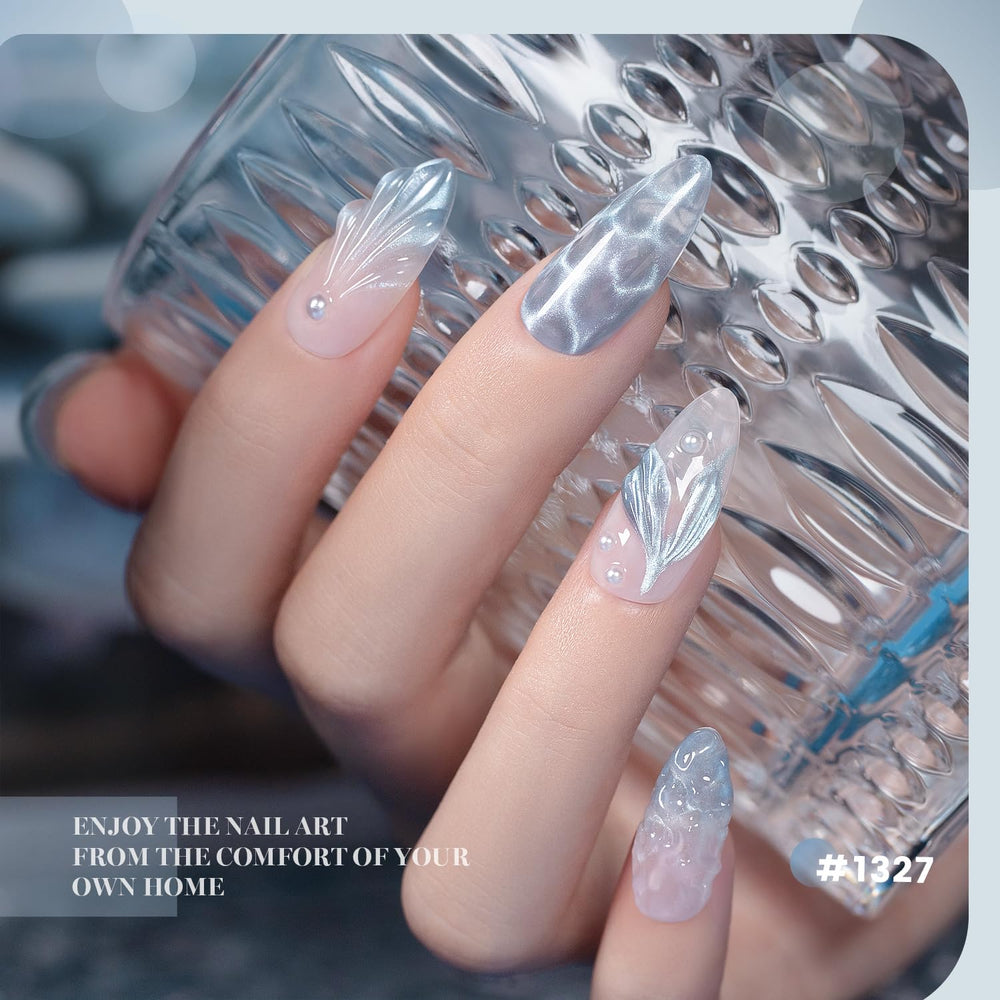 RARJSM glassy cat eye set packaging hints at durable home salon results