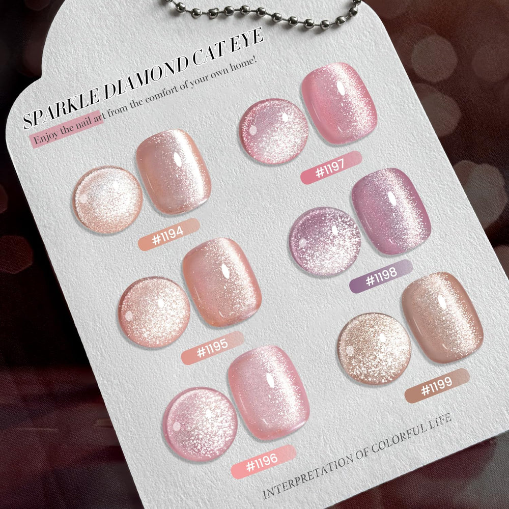 RARJSM Glitter Nude six shades delivering smooth application and shine
