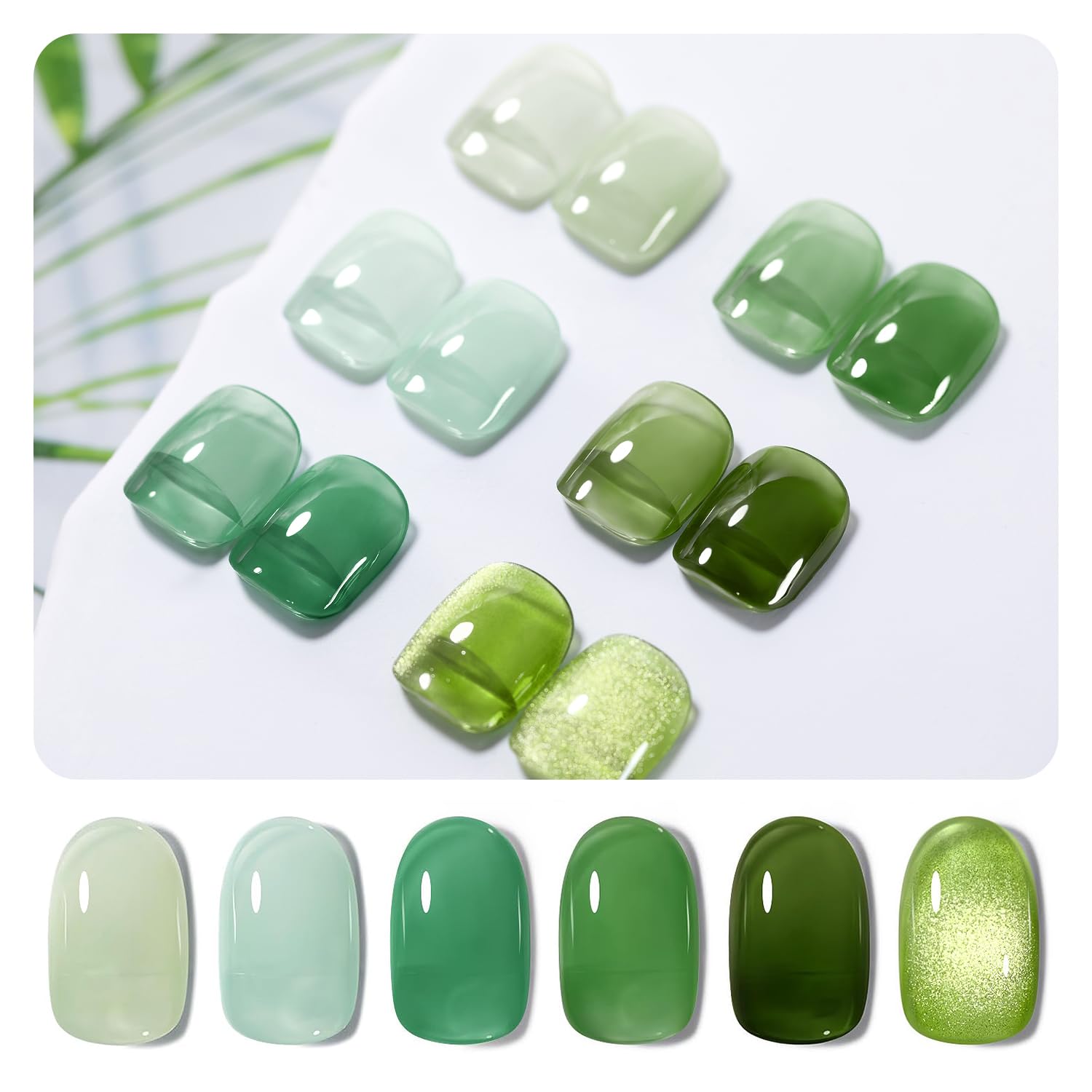 RARJSM dark jade shade swatch for an elegant, everyday green manicure