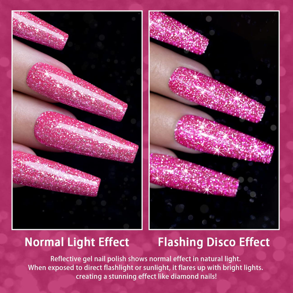 RARJSM holographic iridescent shimmer close-up highlights multidimensional color