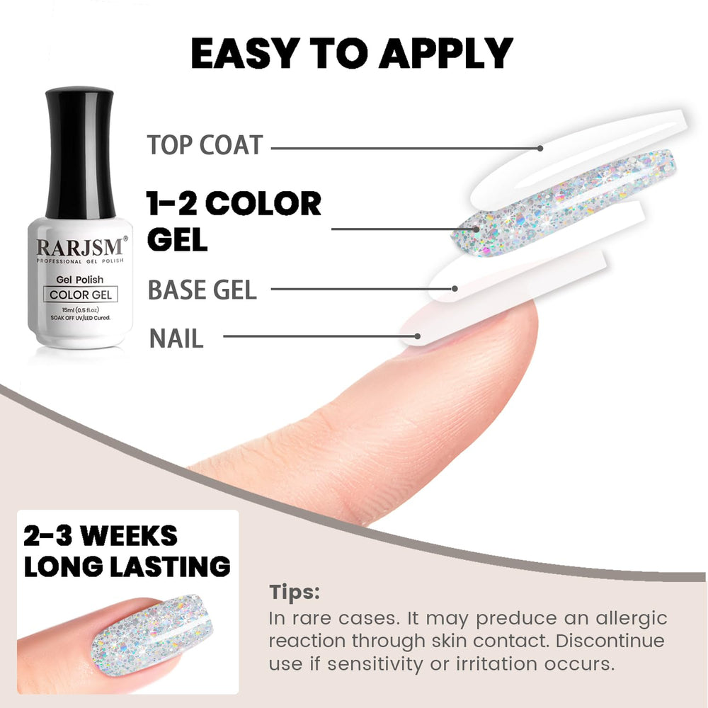 RARJSM long-lasting shine up to 21 days with proper application.