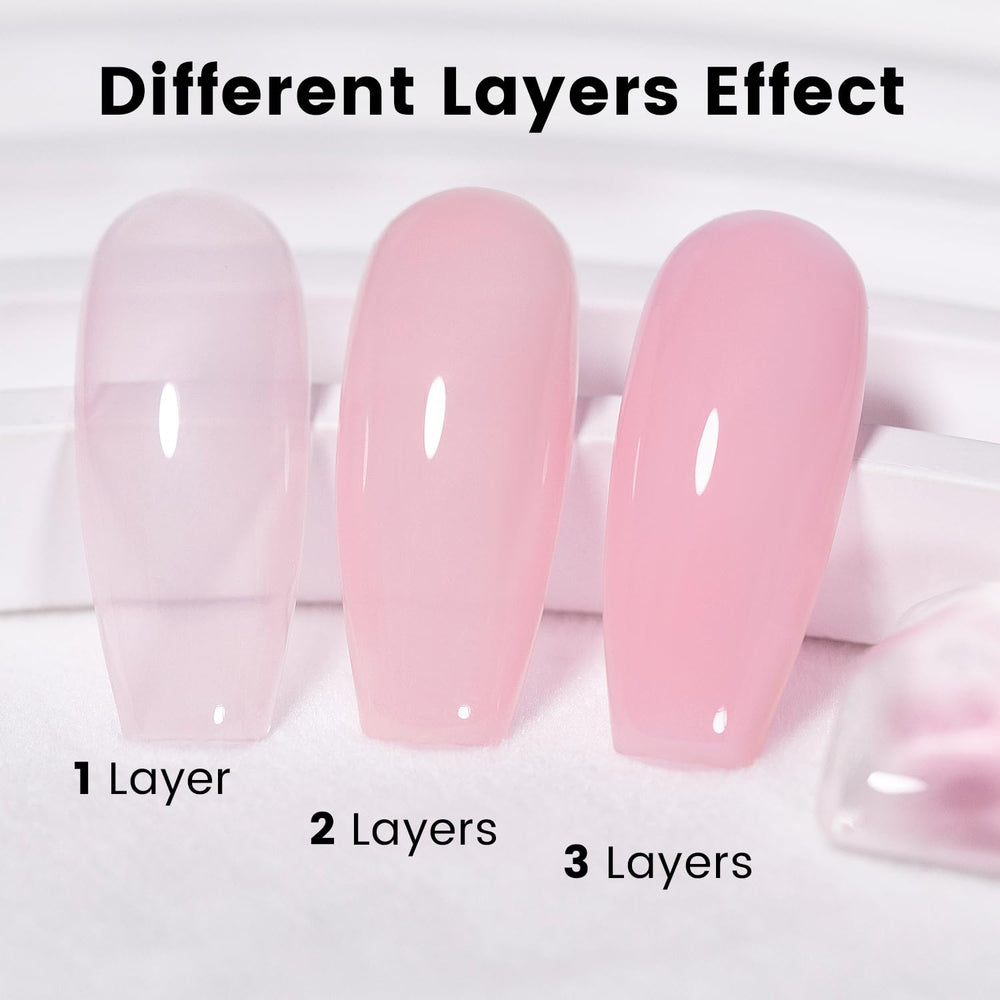RARJSM long-lasting shine after cure under UV/LED lamp.