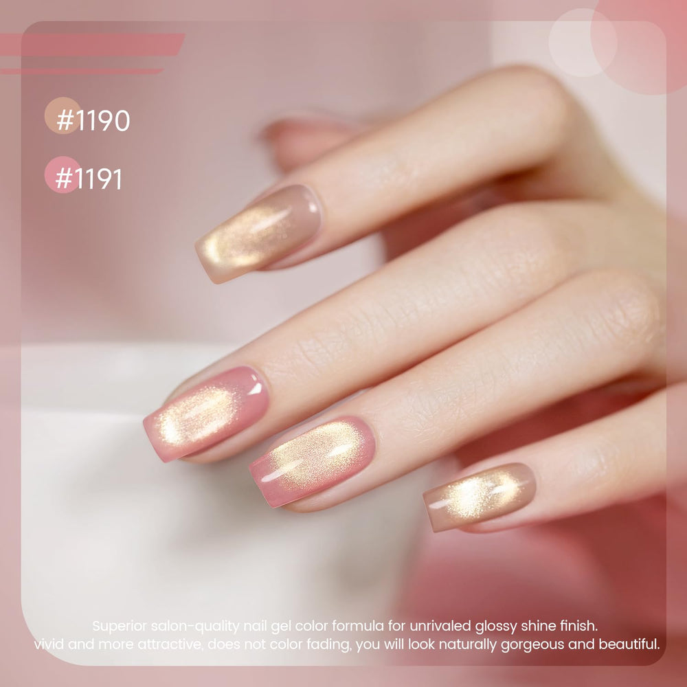 RARJSM magnetic stick for precise cat-eye effect in nail design.