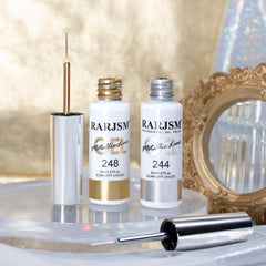 RARJSM gel liner with built-in thin brush eases precise nail art