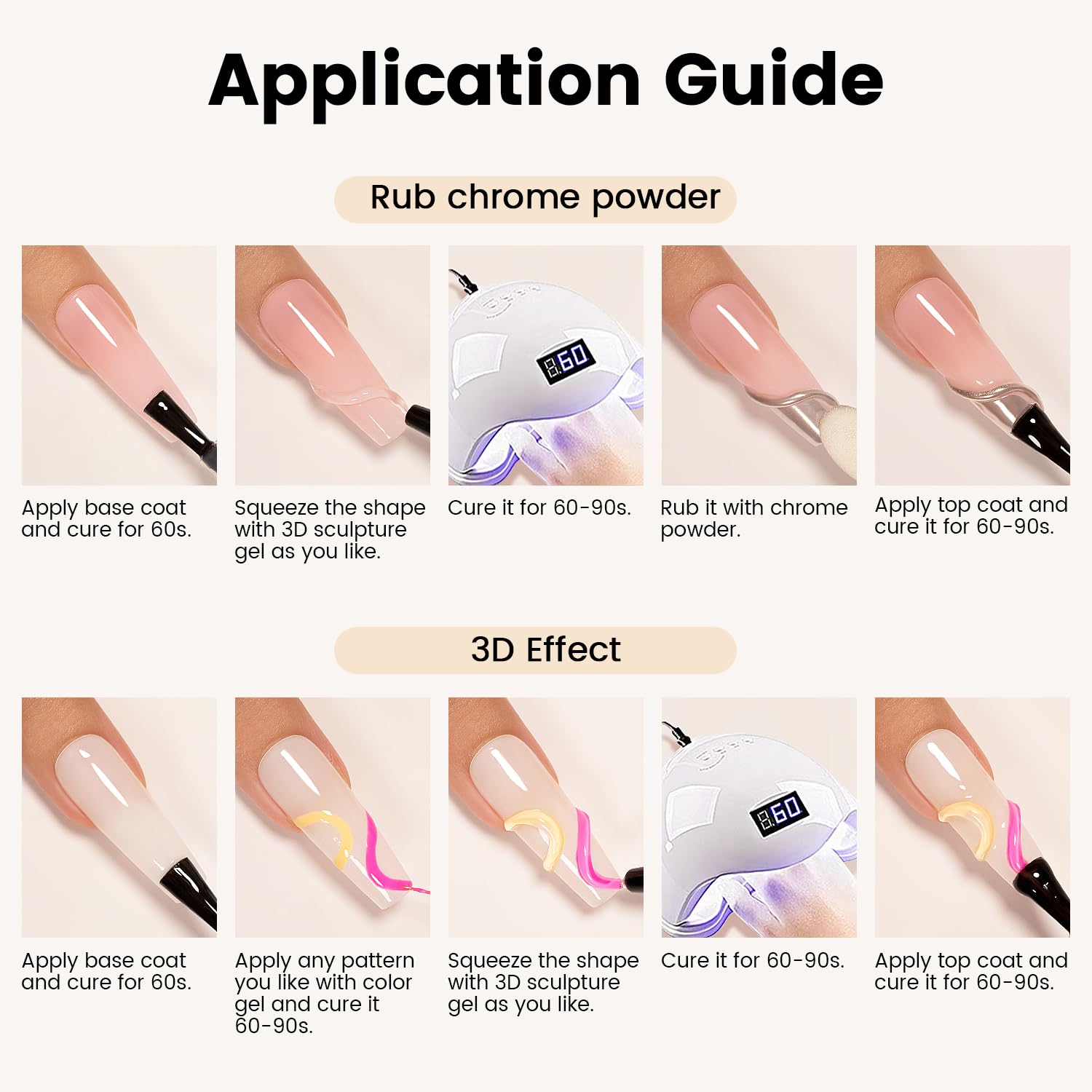 RARJSM nail art collection packaging shows easy storage and display.