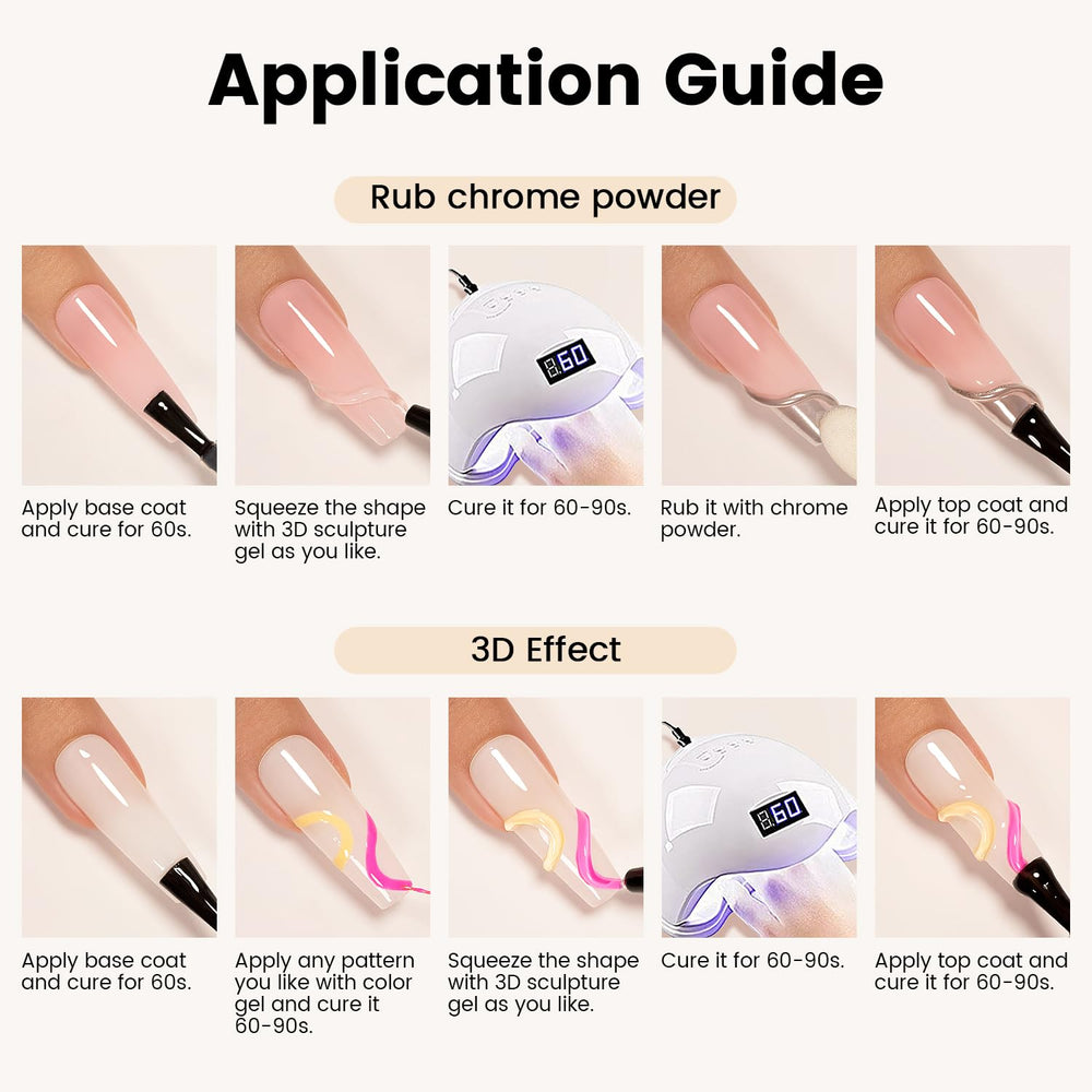 RARJSM nail art collection packaging shows easy storage and display.