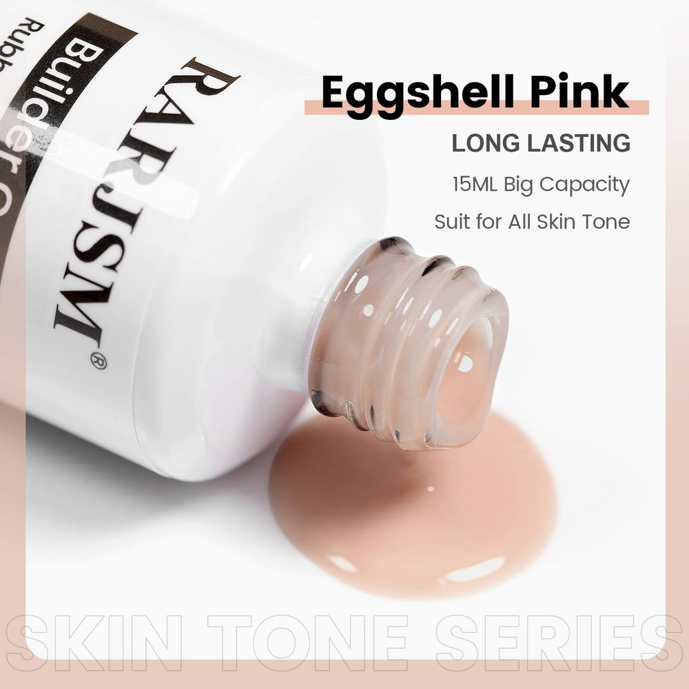 RARJSM nails showcasing enhanced flexibility with rubber base for brittle nails
