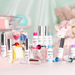 Pastel color ideas from RARJSM for flowers and stripes at home