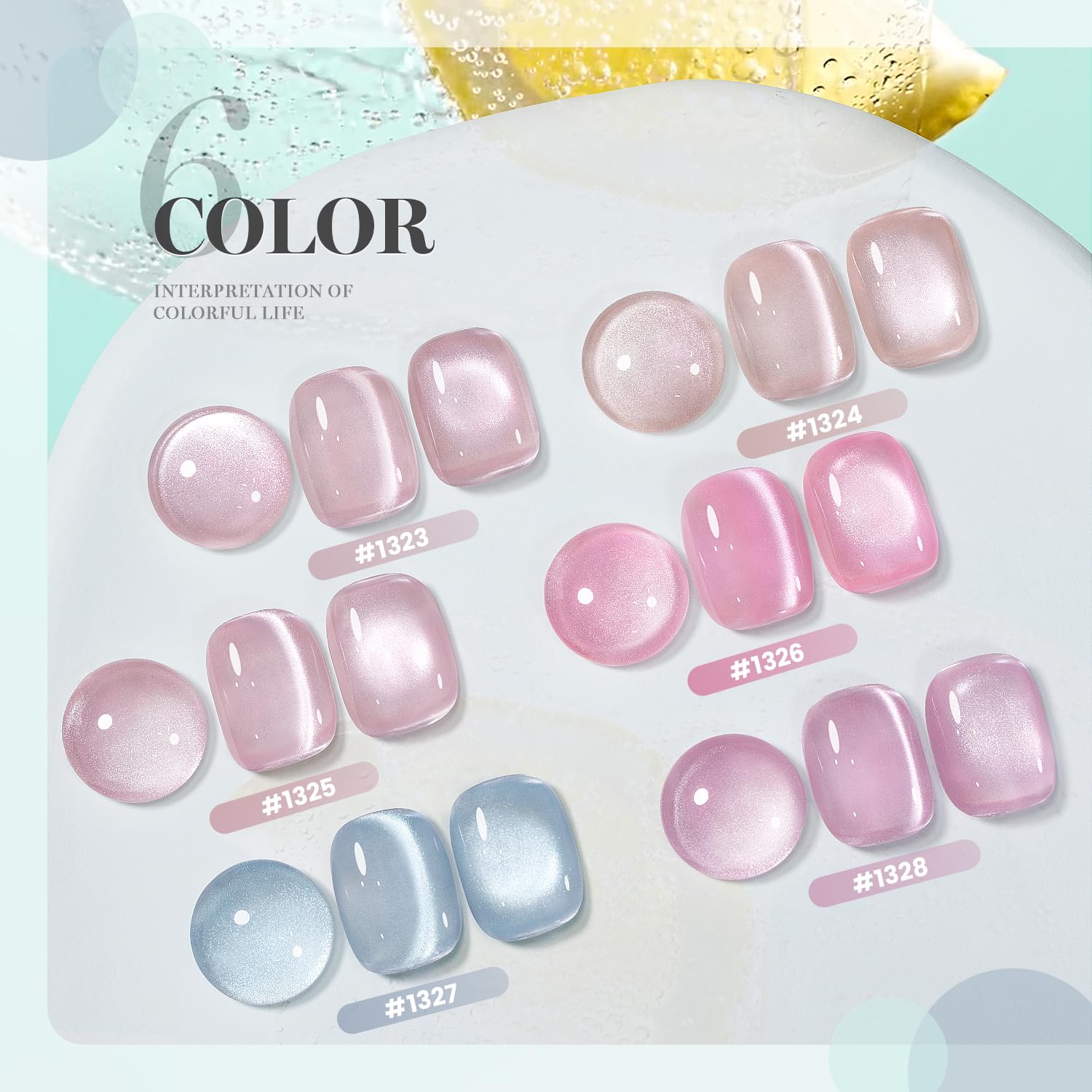 RARJSM silver shimmer close-up highlighting luminous color and sparkle