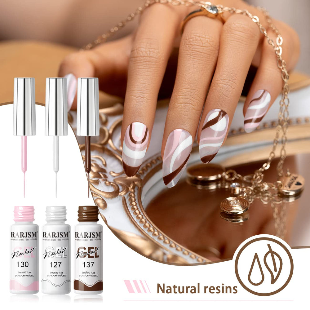 RARJSM smooth formula supports precise drawing and even color application.
