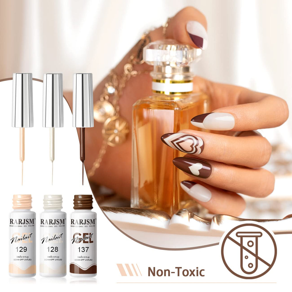RARJSM curing guidance for durable soak-off gel polish with UV/LED lamps.