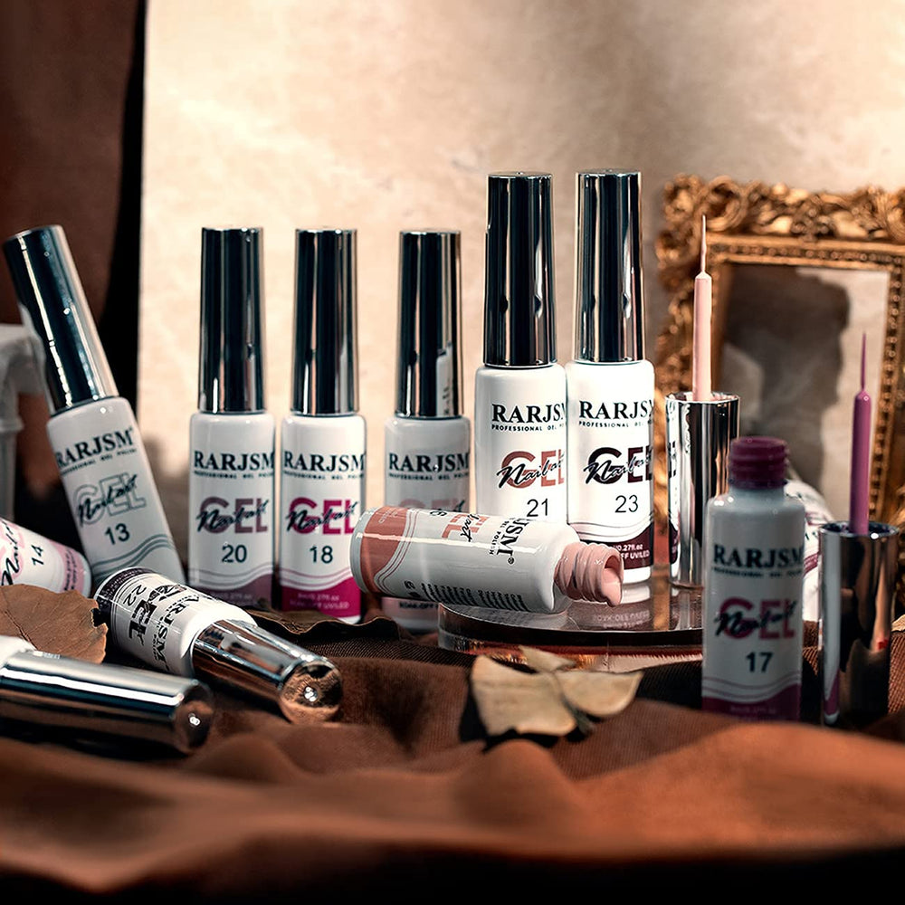 RARJSM Winter color collection bottle closeup suggests chic seasonal looks.