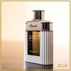 Rasasi Al Wisam Day EDP box packaging for refined gifting presentation.