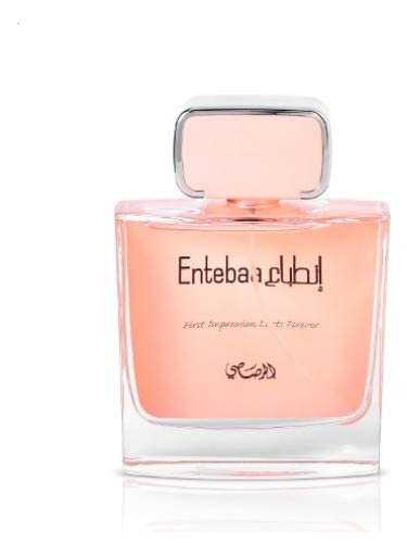 Rasasi Entebaa Woman EDP box highlighting premium presentation