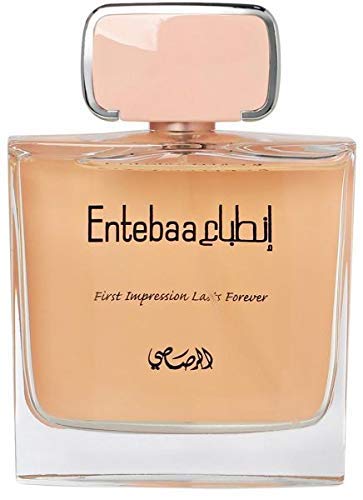 Rasasi Entebaa Woman EDP rose and mimosa note visualization