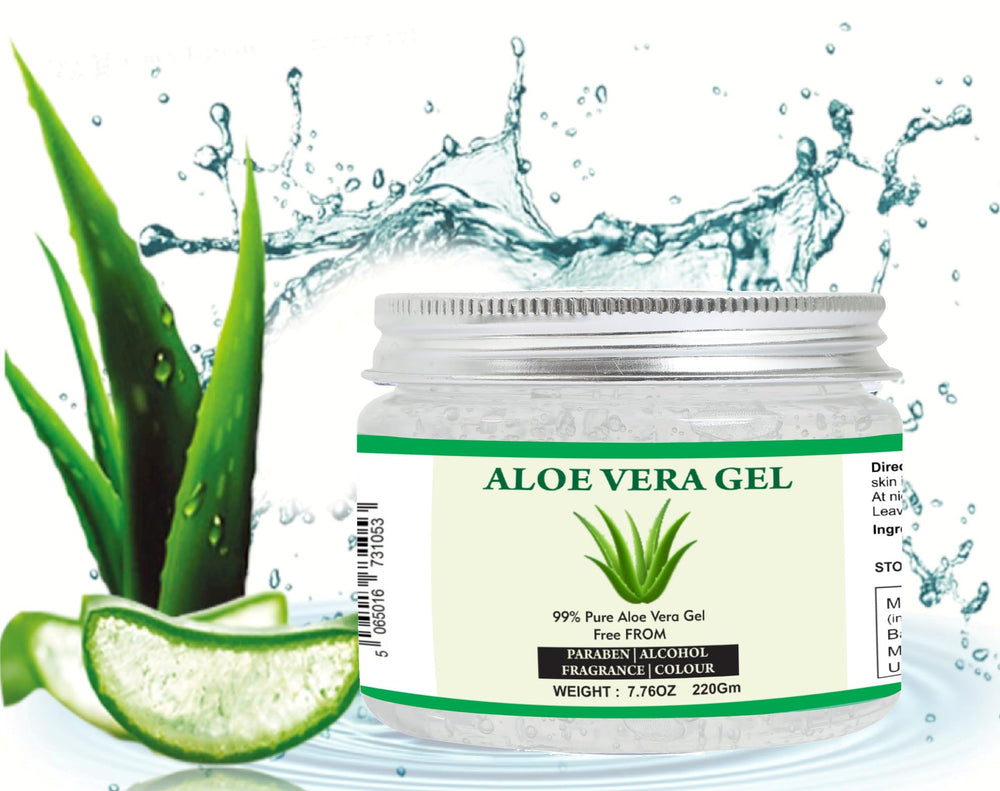 Raslok Aloe Vera Gel is suitable for hair care and scalp soothing.