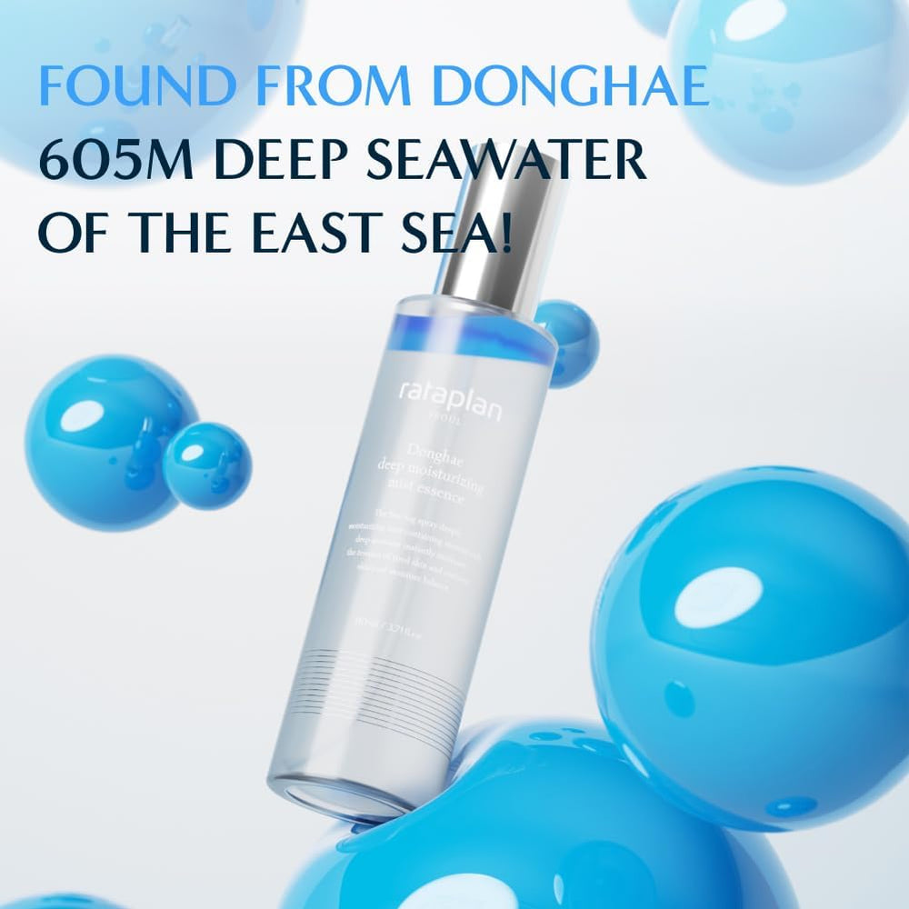 RATAPLAN Donghae prep-and-set-mist for makeup readiness.