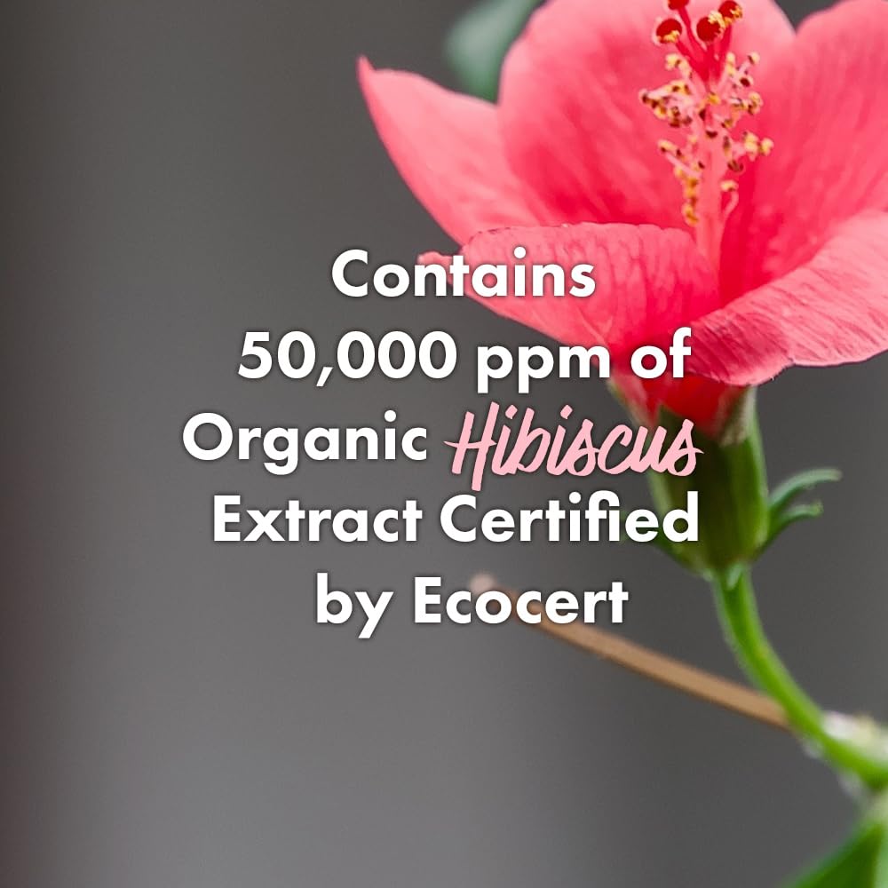RATED GREEN Hibiscus Sugar Maple ingredients panel highlights plant-derived formula.