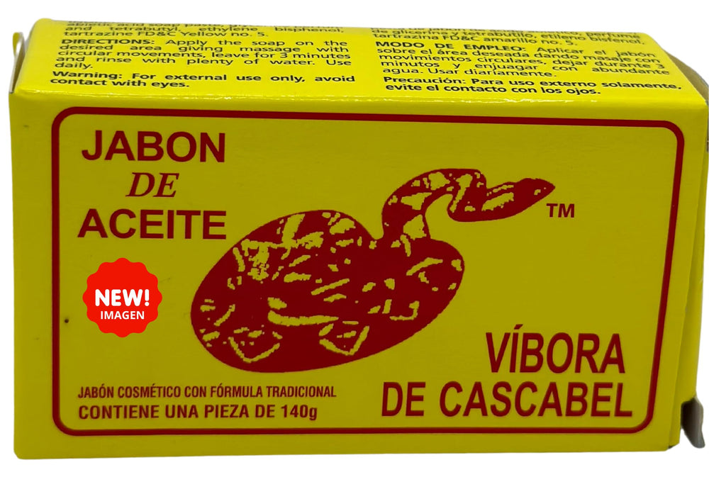 Rattlesnake oil soap compact bar ideal for travel skincare routines.