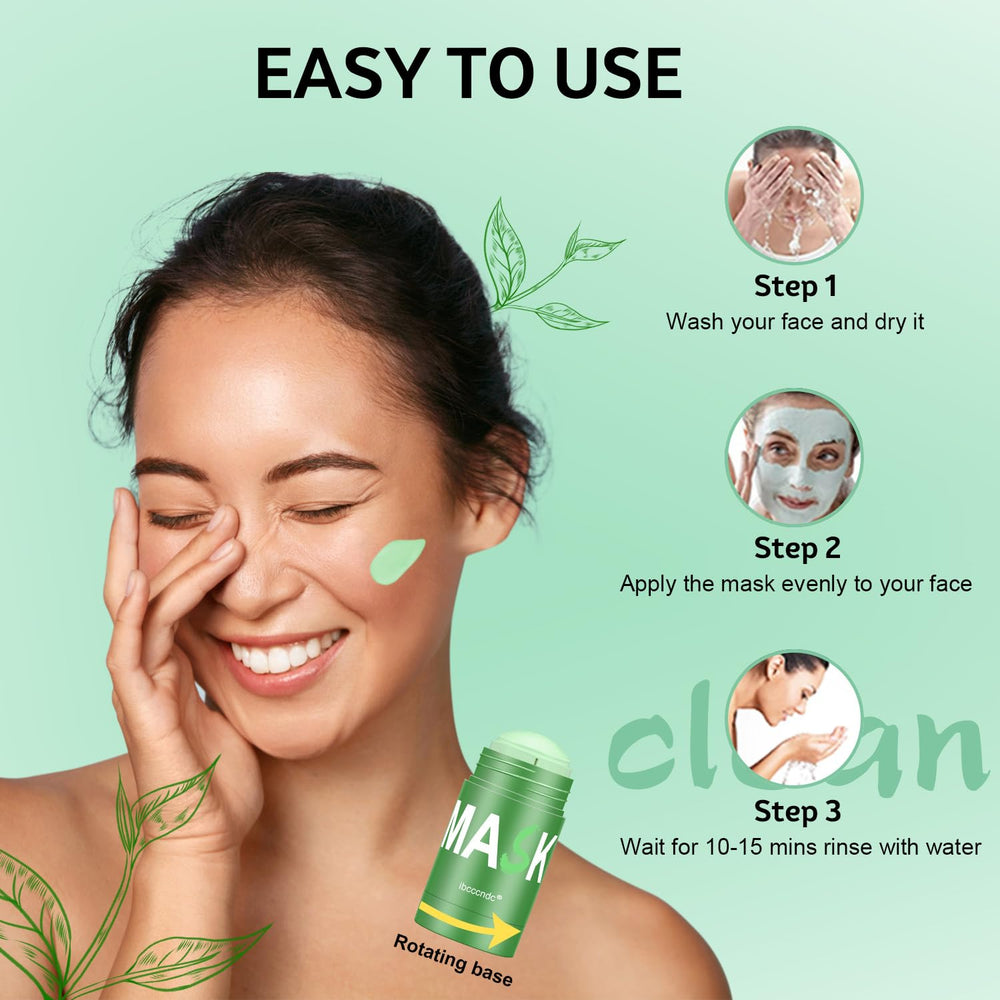 RATYMON mask stick moisturizes while cleansing for a refreshed feel.