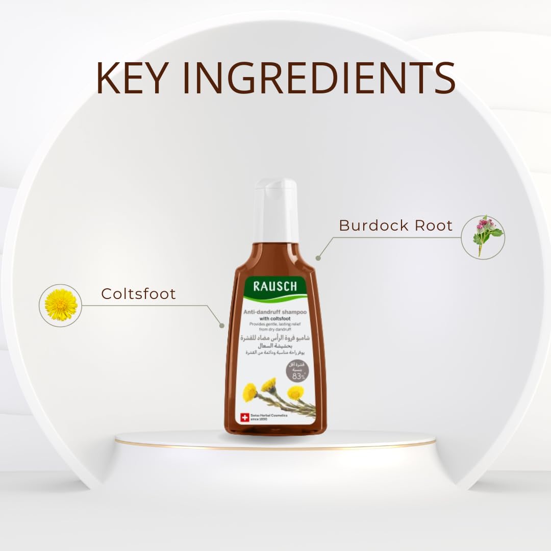 RAUSCH Coltsfoot plant extract spotlight on natural ingredients