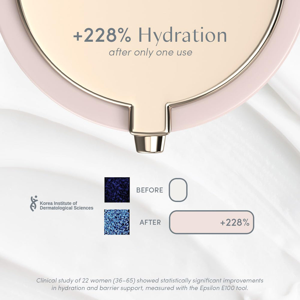 Ravie Beauty Peptide Complex-4 bottle emphasizes plump, firming action for resilient-looking skin.