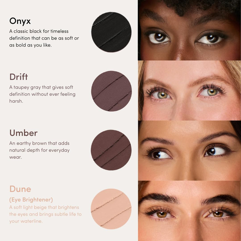Ravie Beauty Onyx close-up of pencil tip ready for lining