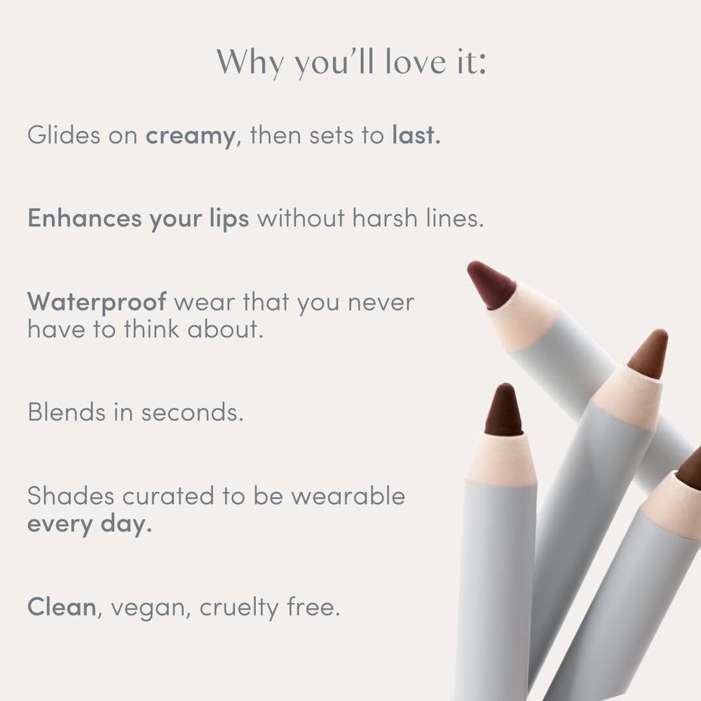 Ravie Beauty Soft Definition Lip Liner wear-test durability in daily life.