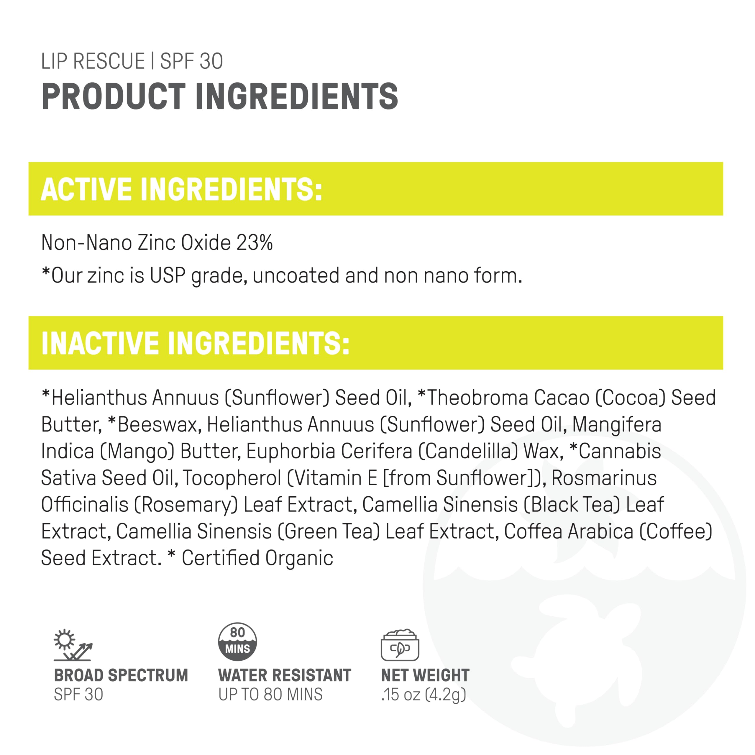 Raw Elements Lip Rescue water-resistant action captures active outdoor use
