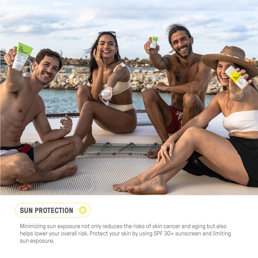 Raw Elements compact 0.5 oz sunscreen stick in a small case