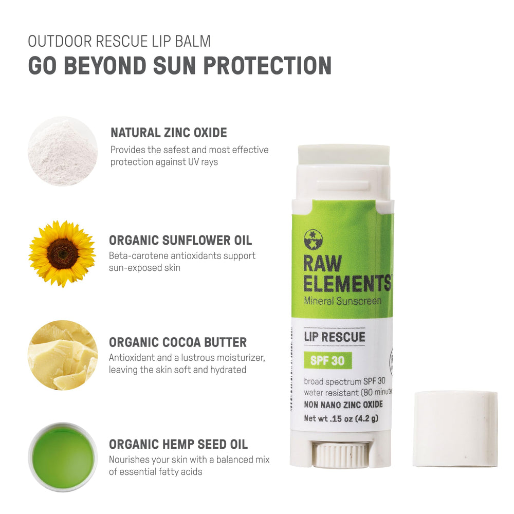 Raw Elements reef-safe symbol emphasizes eco-conscious sunscreen for oceans