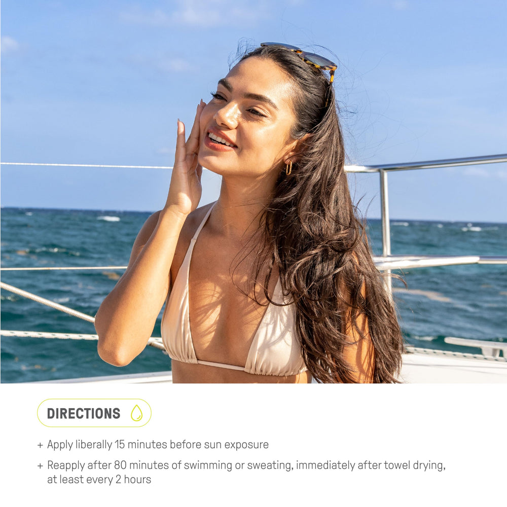 Raw Elements SPF 30 tin during a sunny hike shows outdoor protection