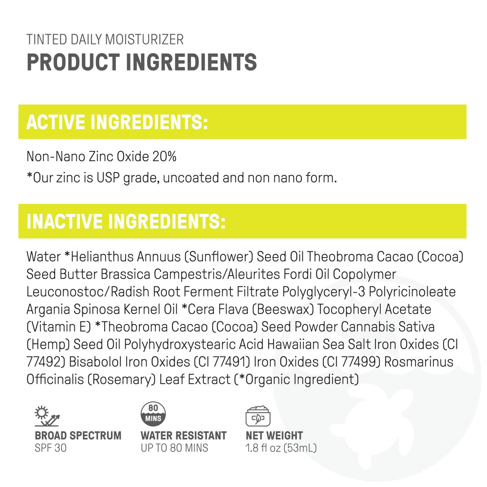 Raw Elements vegan-friendly formulation suitable for all skin types