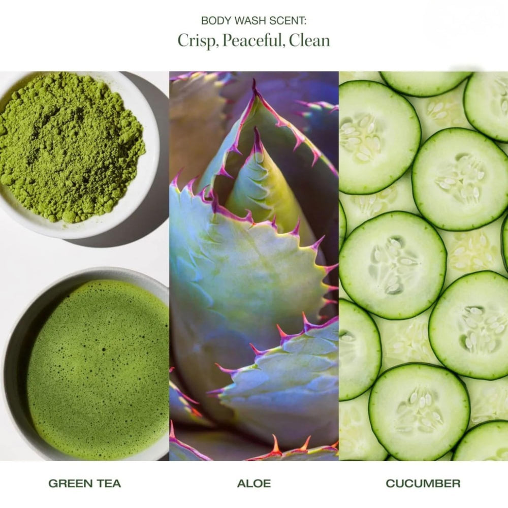 RAW SUGAR Gift Set Flat Lay highlights complete skincare bundle.