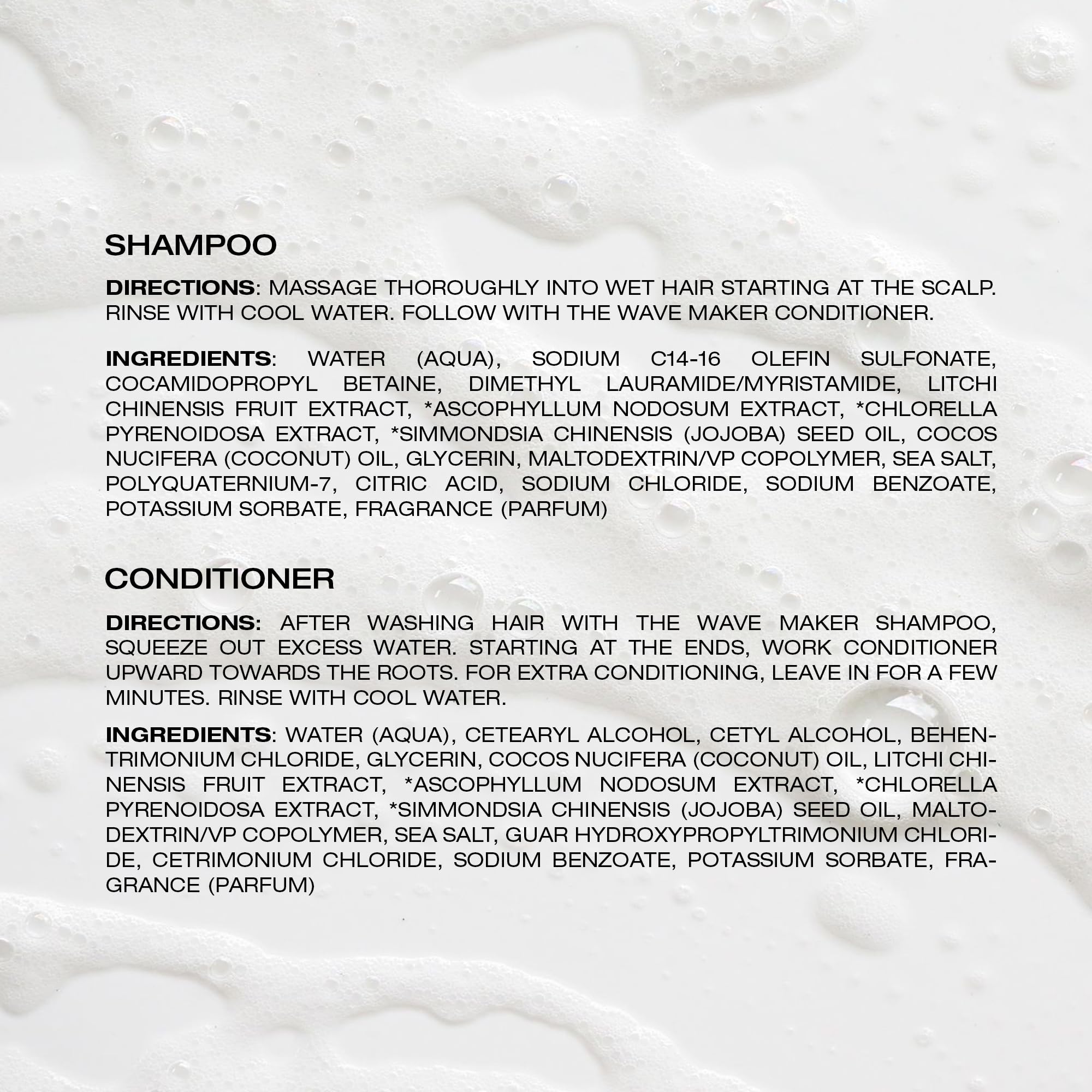 RAW SUGAR Wave Maker Conditioner nourishes without weighing hair down, boosting shine.