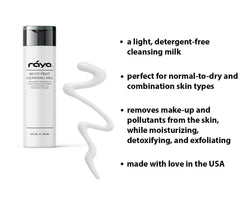 Raya face cleanser foam application highlights smooth lather for quick cleansing.