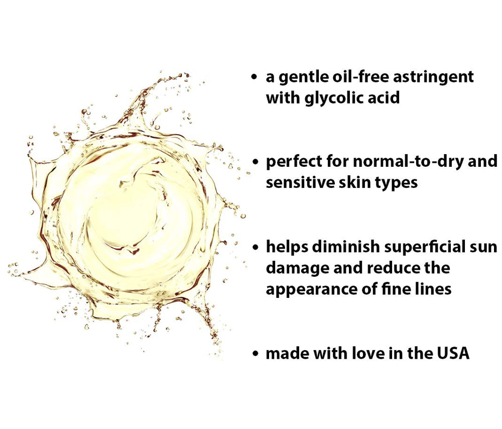 Raya Ginseng Toner liquid drop demonstrating precise application