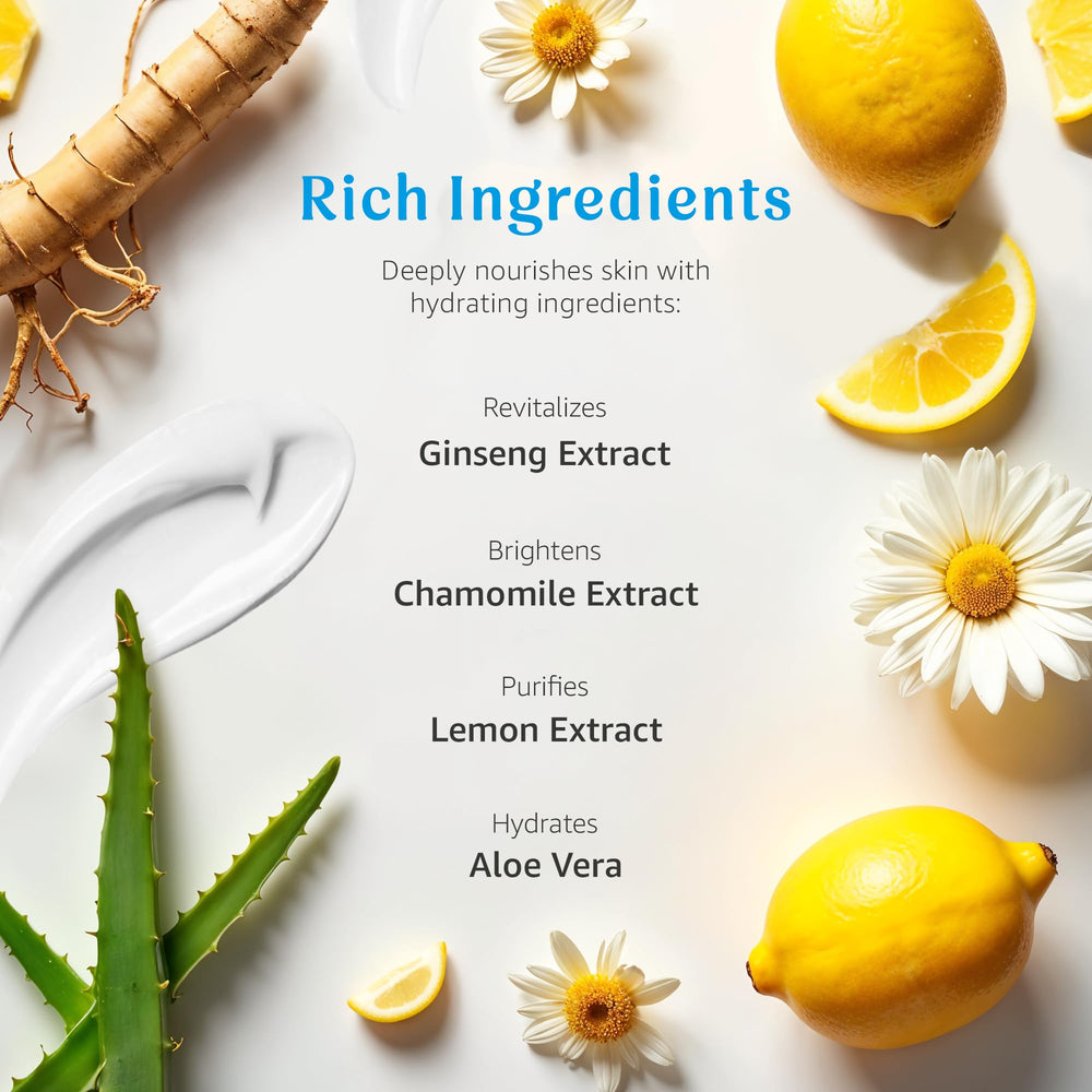 Raya Lemon Water Gel Cream jar packaging; premium presentation for daily hydration.