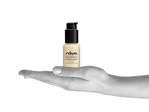 RAYA Skin Refining Concentrate bottle with dropper for everyday brightening routine.