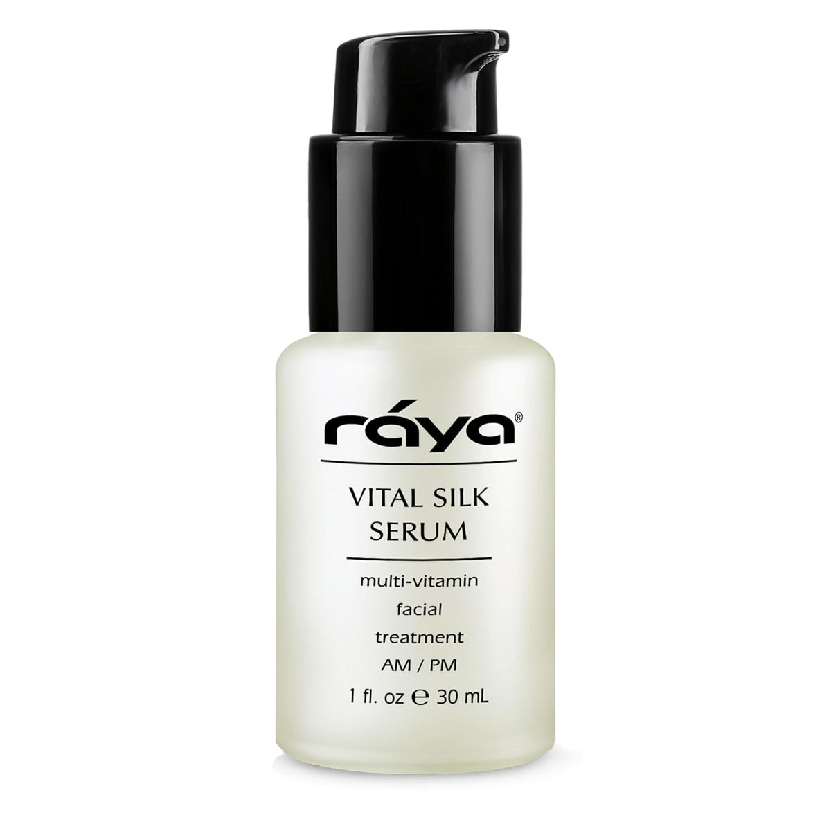 RAYA Vital Silk Serum bottle closed, ready for daily non-greasy hydration.