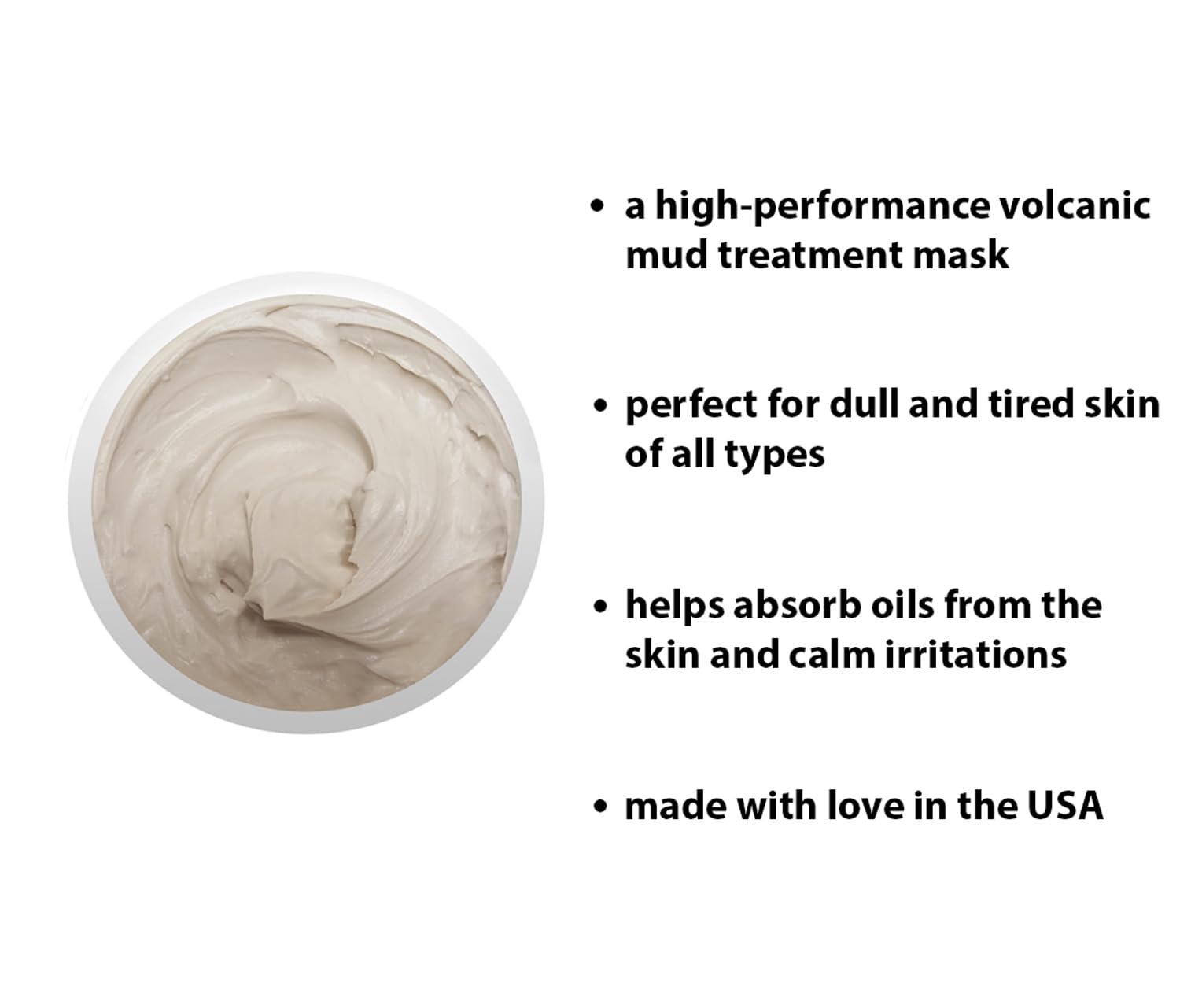 Raya Volcanic Mud Masque application on clean skin for pore refresh