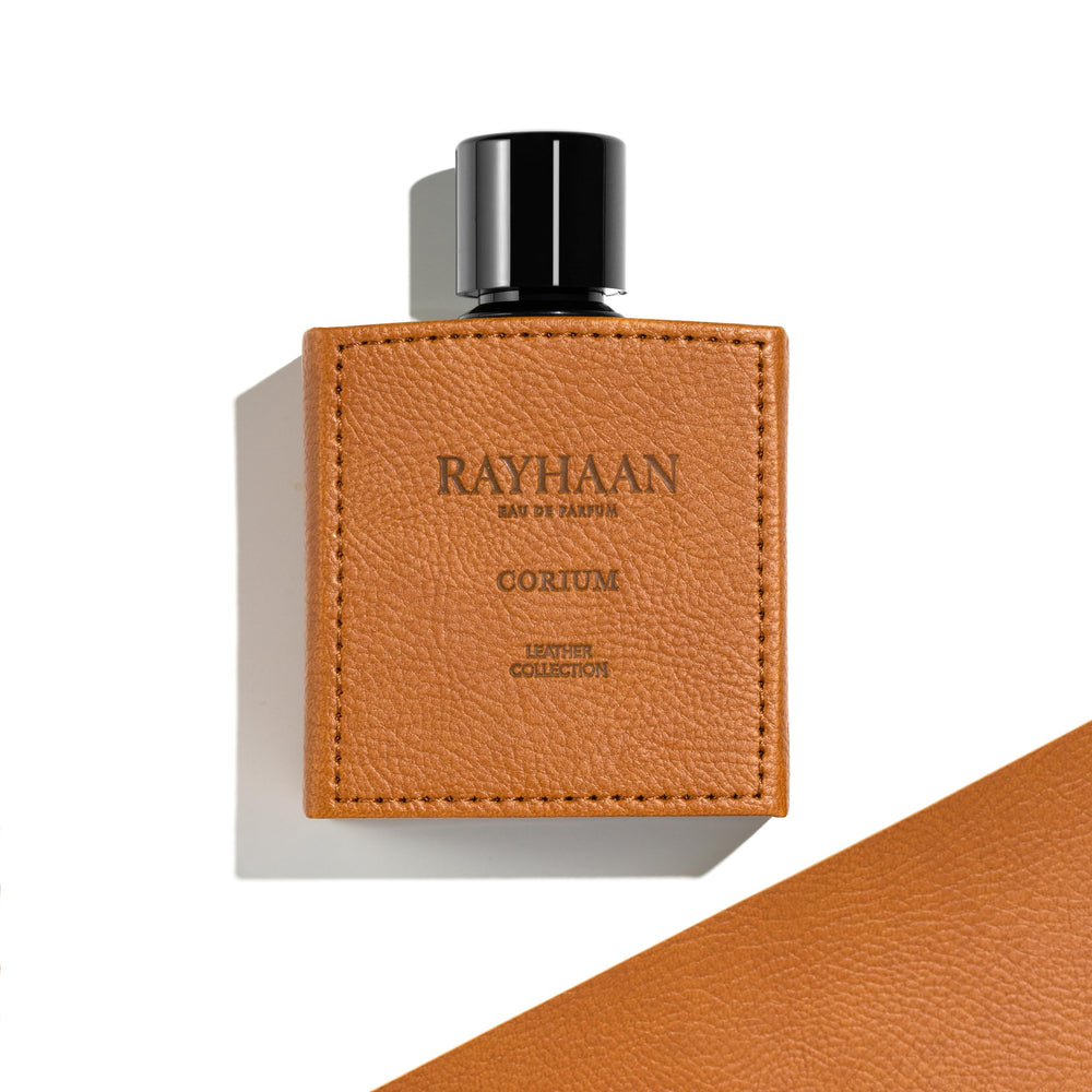 Rayhaan Corium top notes chestnut and spices close-up aroma.