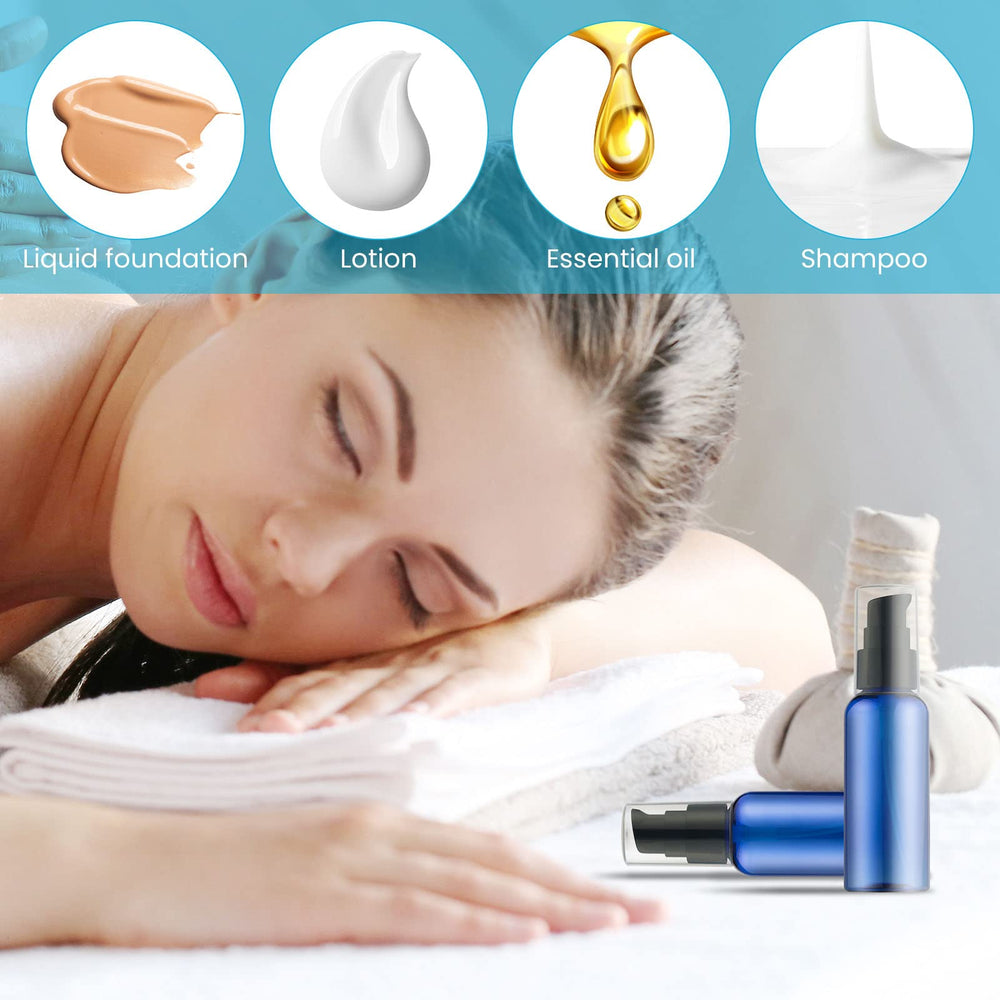 RAYNAG pump bottles dispense shampoo and lotion smoothly