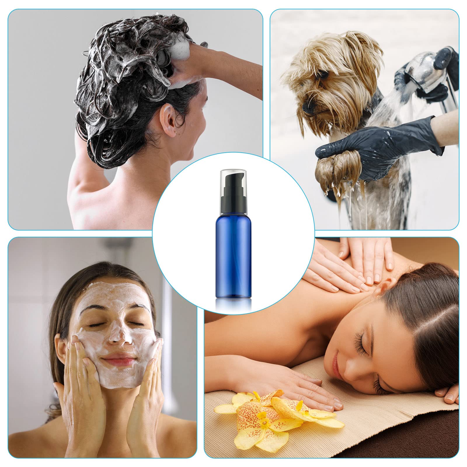 RAYNAG versatile bottles for travel, cosmetics, and essential oils