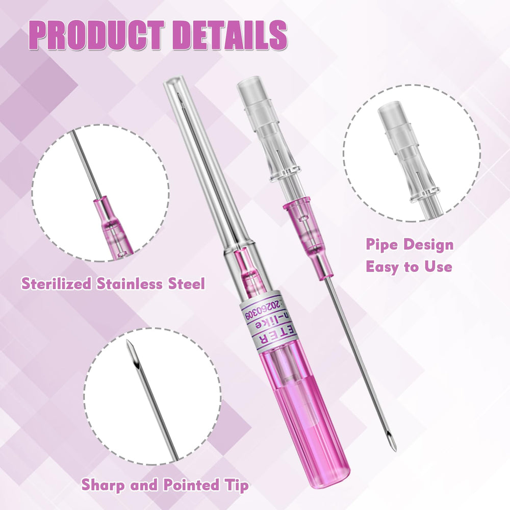 Rayyl 316L surgical steel catheter needle for durable, consistent performance.
