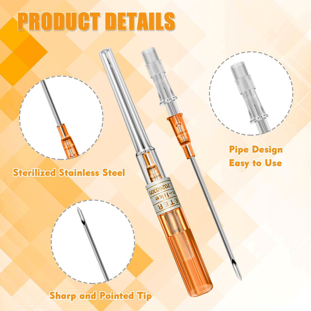 Rayyl 316L surgical stainless steel piercing needles for durable performance