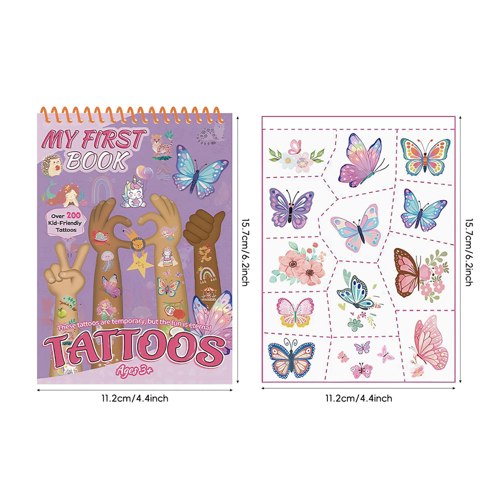 Rayzoq long-lasting and skin-safe tattoos resist water during play.